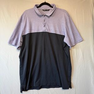 Travis Matthew Mens Polo Tee Size XXXL Blue Golf Office Business Work Everyday